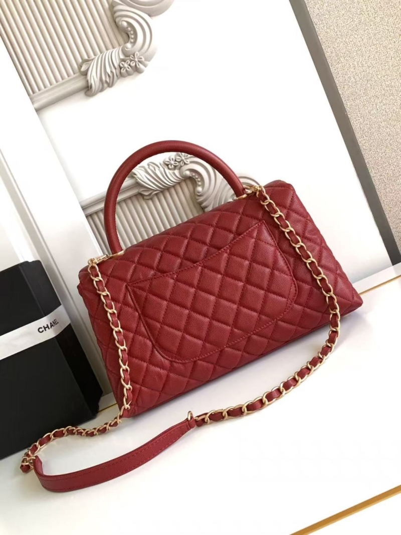 Ch**el top handle bags